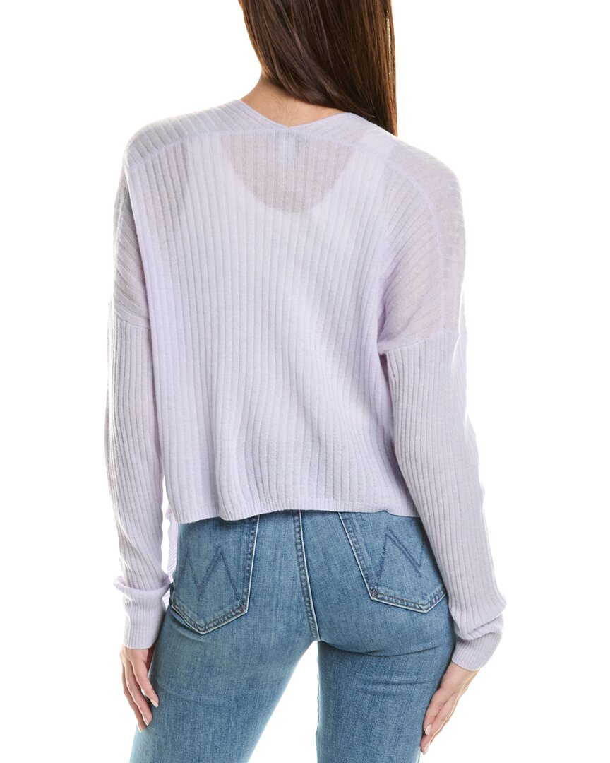Autumn Cashmere Rib Cashmere Cardigan