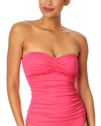 Anne Cole Twist Front Bandeaukini Multi