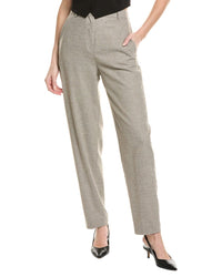 Boss Hugo Boss Tabitha Wool-Blend Trouser Grey Multi