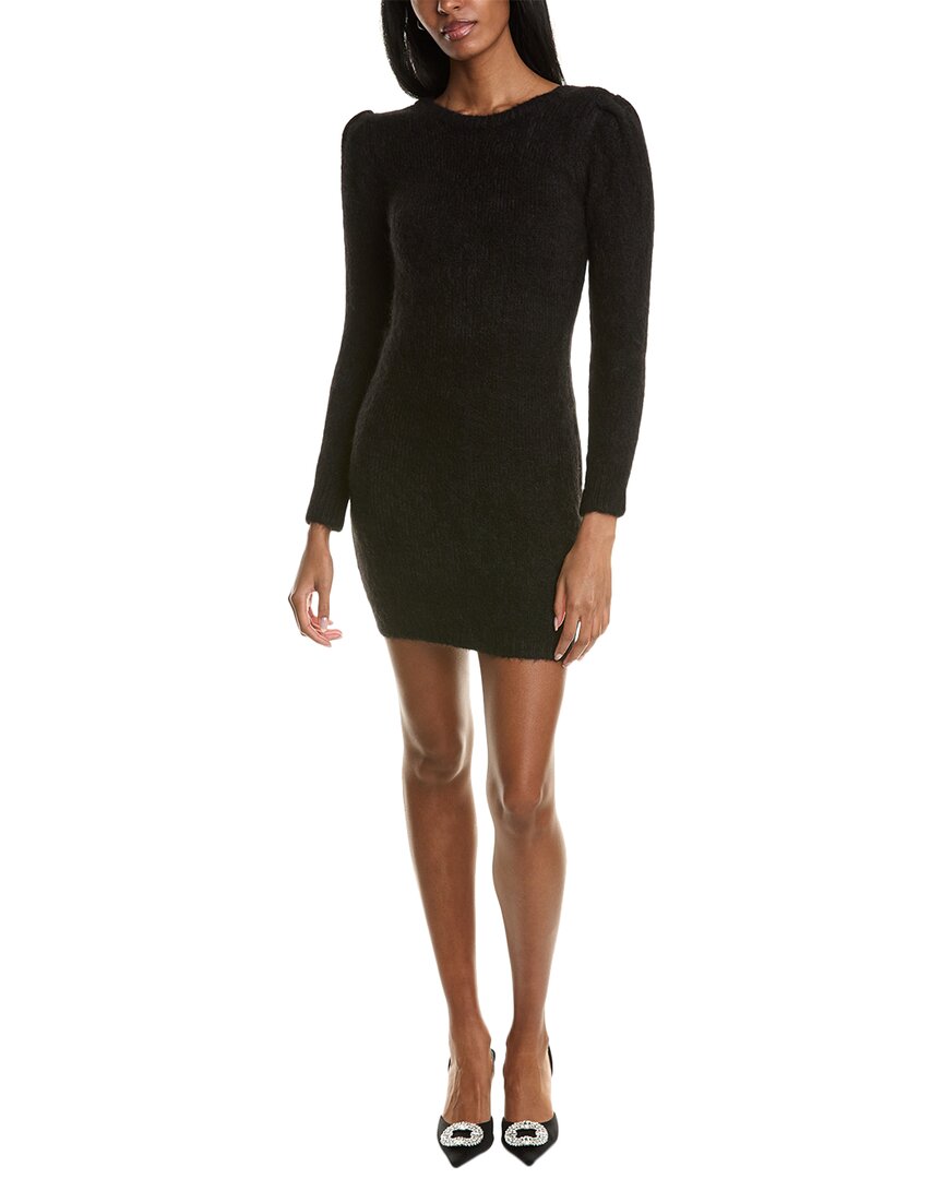 Ba&Sh Alpaca-Blend Sweaterdress Black
