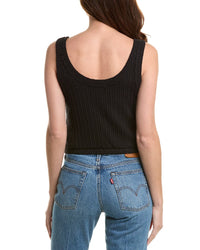 Project Social T Luca Scoop Neck Textured Tank