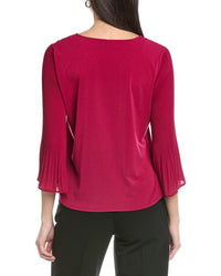 Cece V-Neck Knit Top