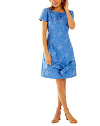 Sara Campbell Barbara Midi Dress Cornflower 2