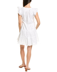 Sail To Sable Eyelet Mini Dress