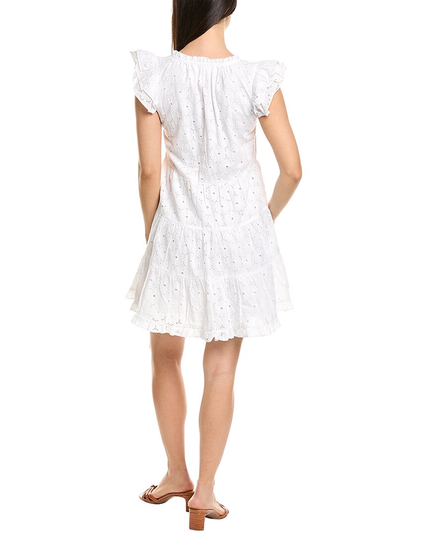 Sail To Sable Eyelet Mini Dress