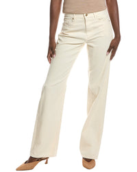 7 For All Mankind Tess Trouser White