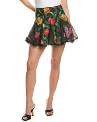 Charo Ruiz Ibiza Oxaya Mini Skirt Black