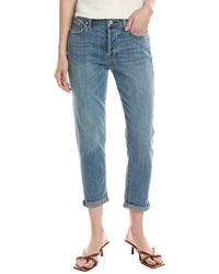 7 For All Mankind Josefina Boyfriend Jean White