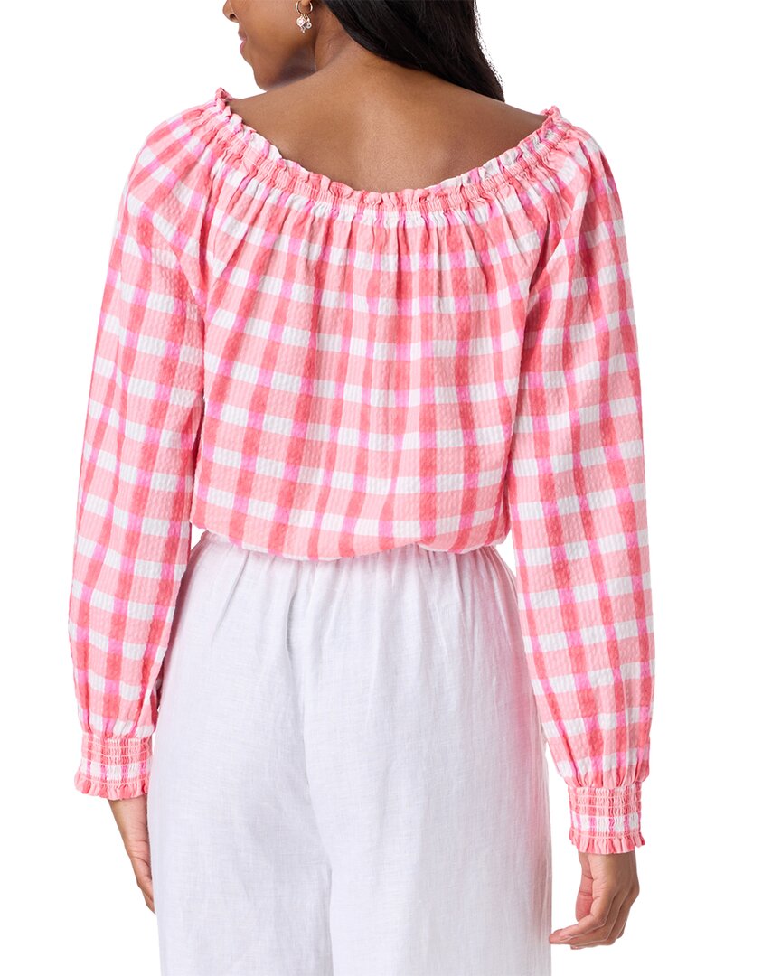 Roller Rabbit Posey Plaid Melia Top