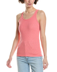 Michael Stars Mia Boyfriend Tank One Size Fits All Pink