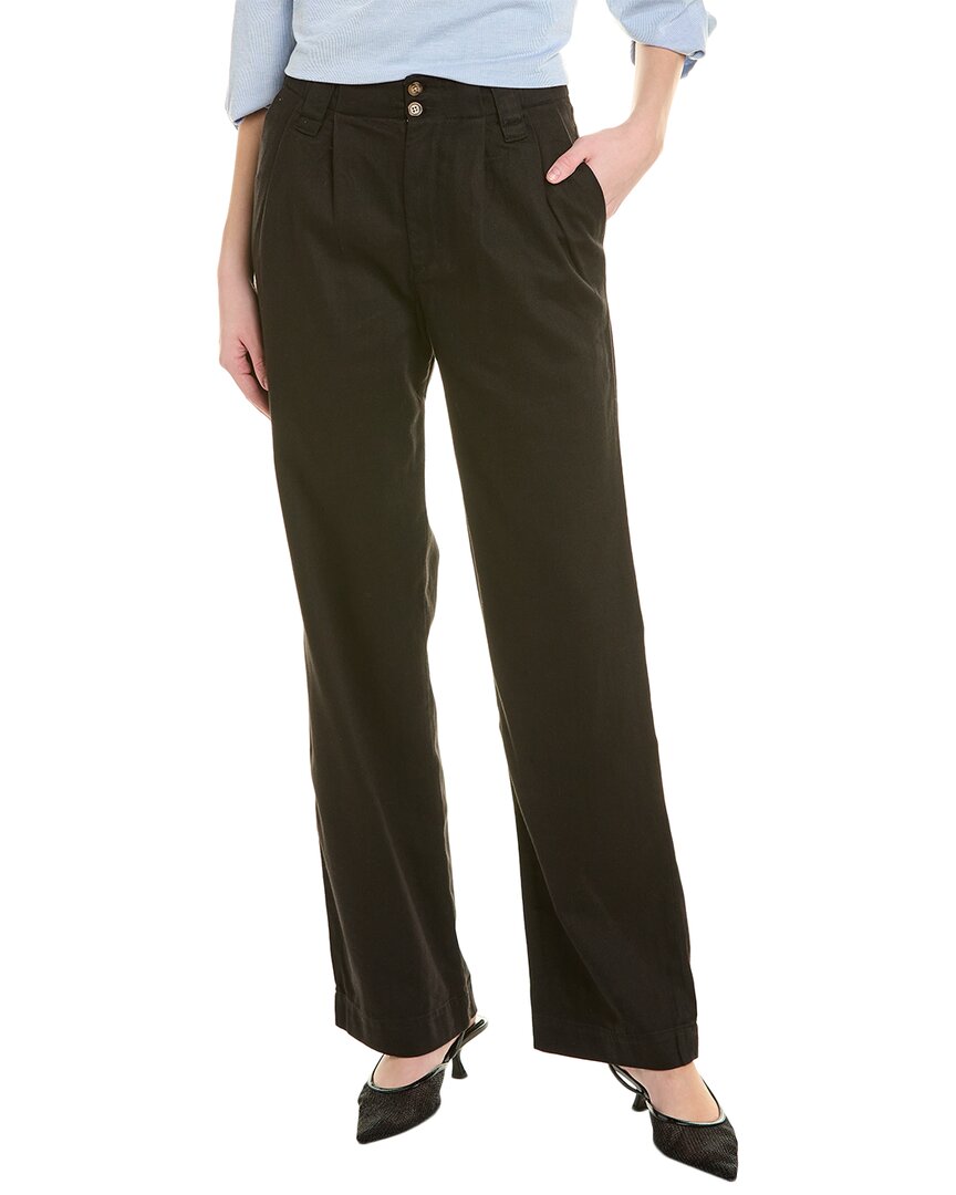 Boyish Relaxed Pleated Trouser Black