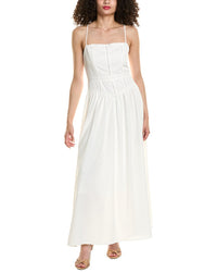 Colette Rose Maxi Dress White