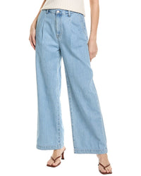 Madewell The Harlow Benicia Wash Wide Leg Jean Blue
