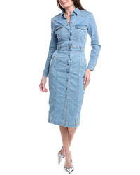 7 For All Mankind Luxe Denim Dress