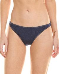 Onia Low-Rise Bikini Bottom Dark Wash