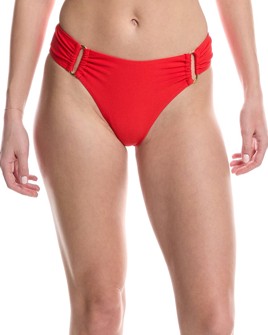 Pq Swim Fanned Bottom Red Regular 16 (XL)