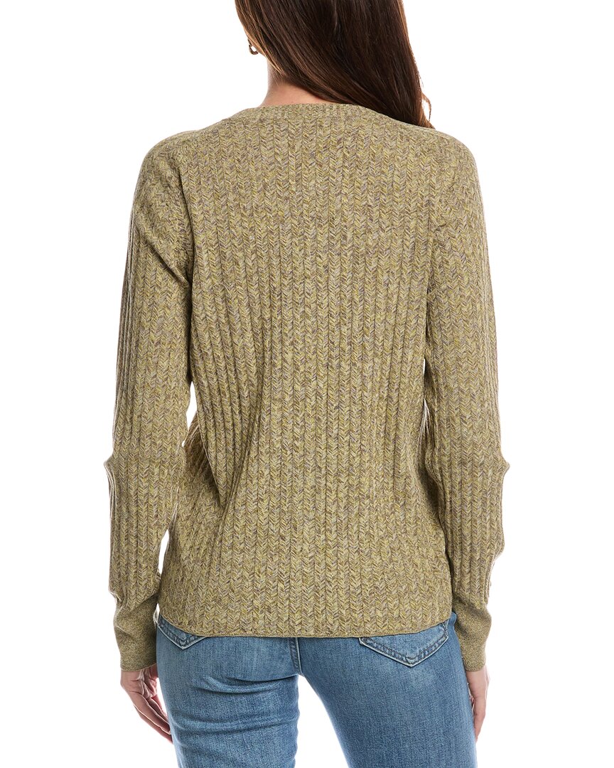 Re/Done Chevron Rib Cardigan
