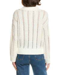 27 Miles Malibu Lace-Up Sweater