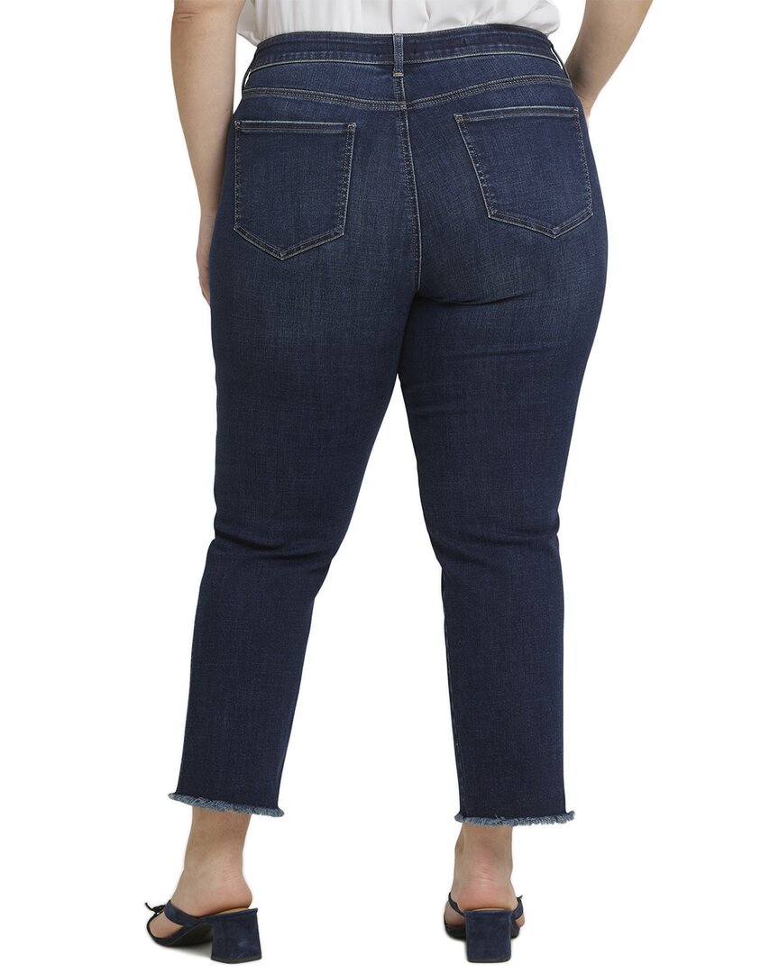 Nydj Plus Marilyn Lotus Gardens Straight Leg Jean