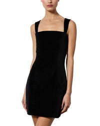 Alice + Olivia Keria Velvet Mini Dress