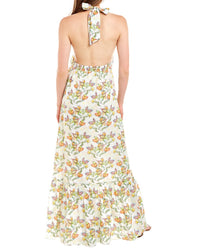 Celina Moon Halter Neck Maxi Dress