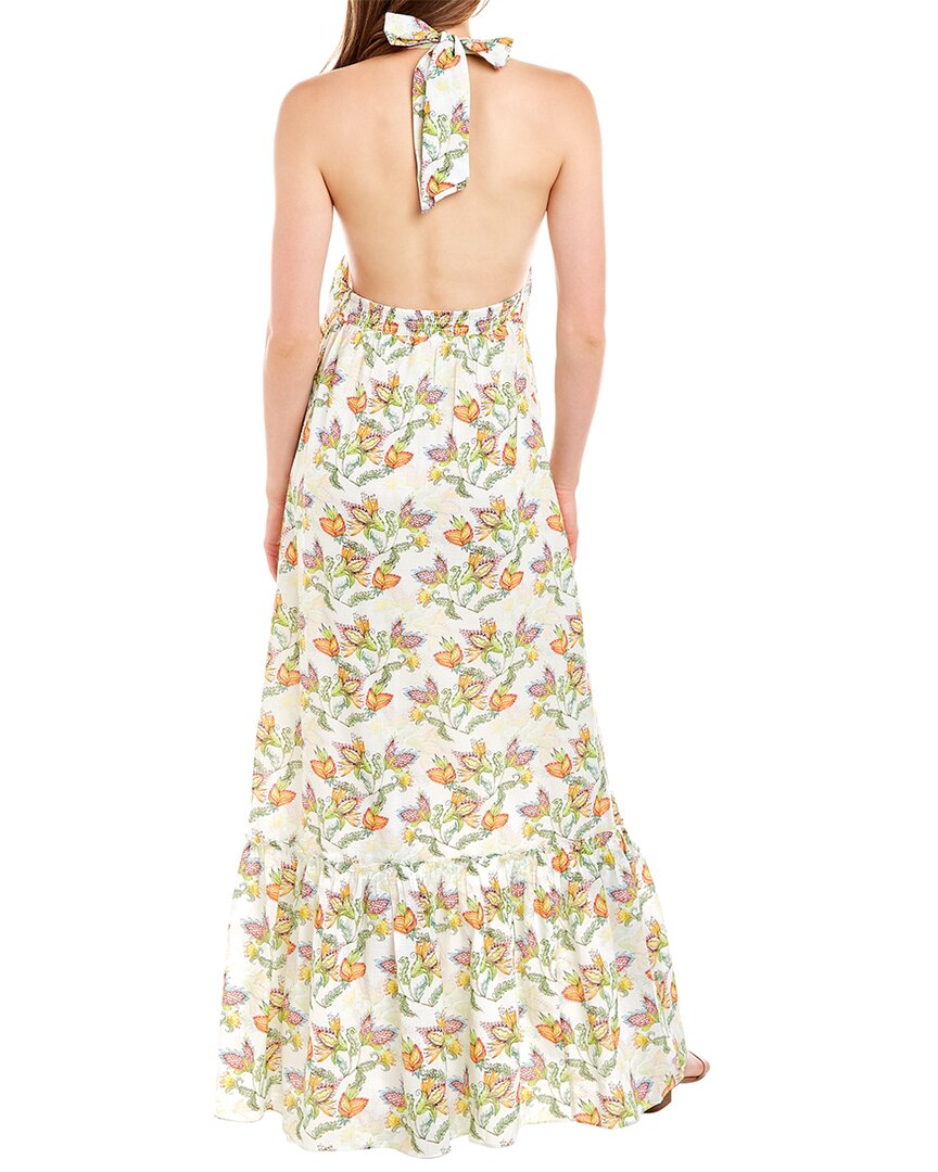 Celina Moon Halter Neck Maxi Dress