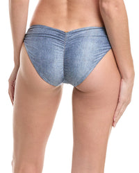 Pq Swim Basic Ruched Full Bikini Bottom