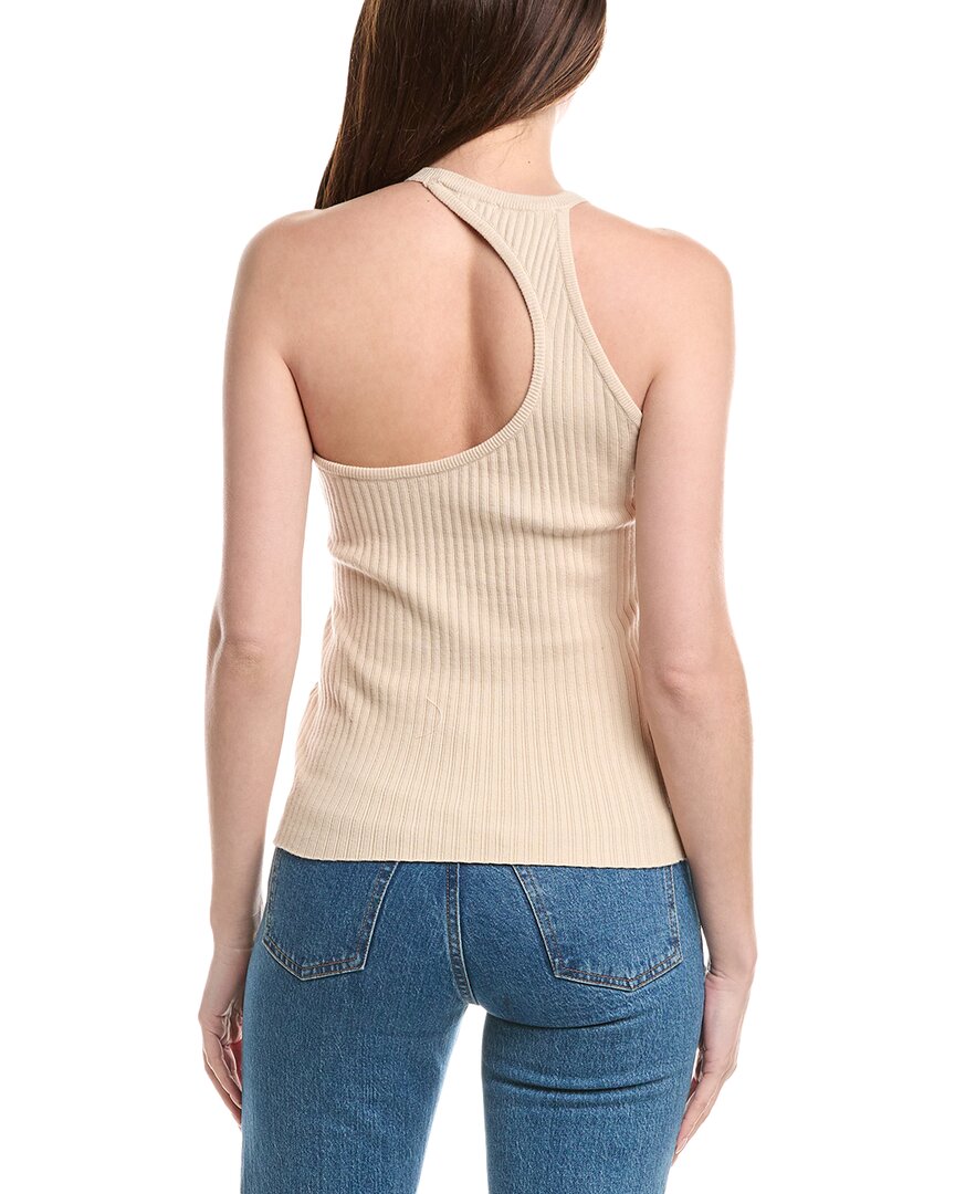 Line & Dot Sweater Tank