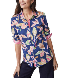 J.Mclaughlin Lois Blouse Blue Regular 0 (XS)