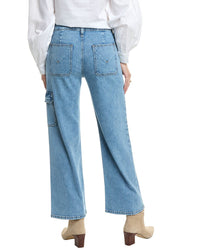 Hudson Jeans Rosie Reservoir High-Rise Wide Leg Jean