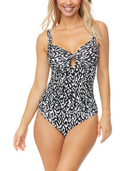 Leilani Maui One Piece Swimsuit 8 Black
