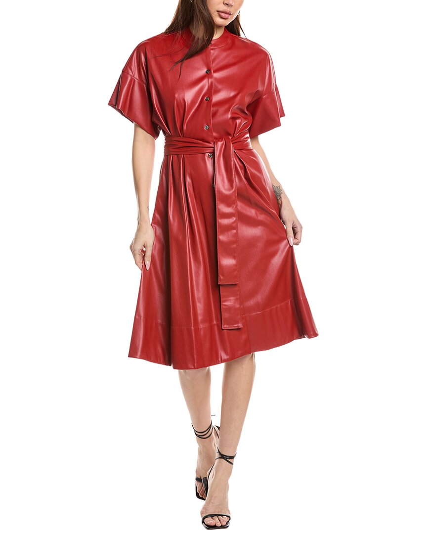 Natori Shirt Dress Orange