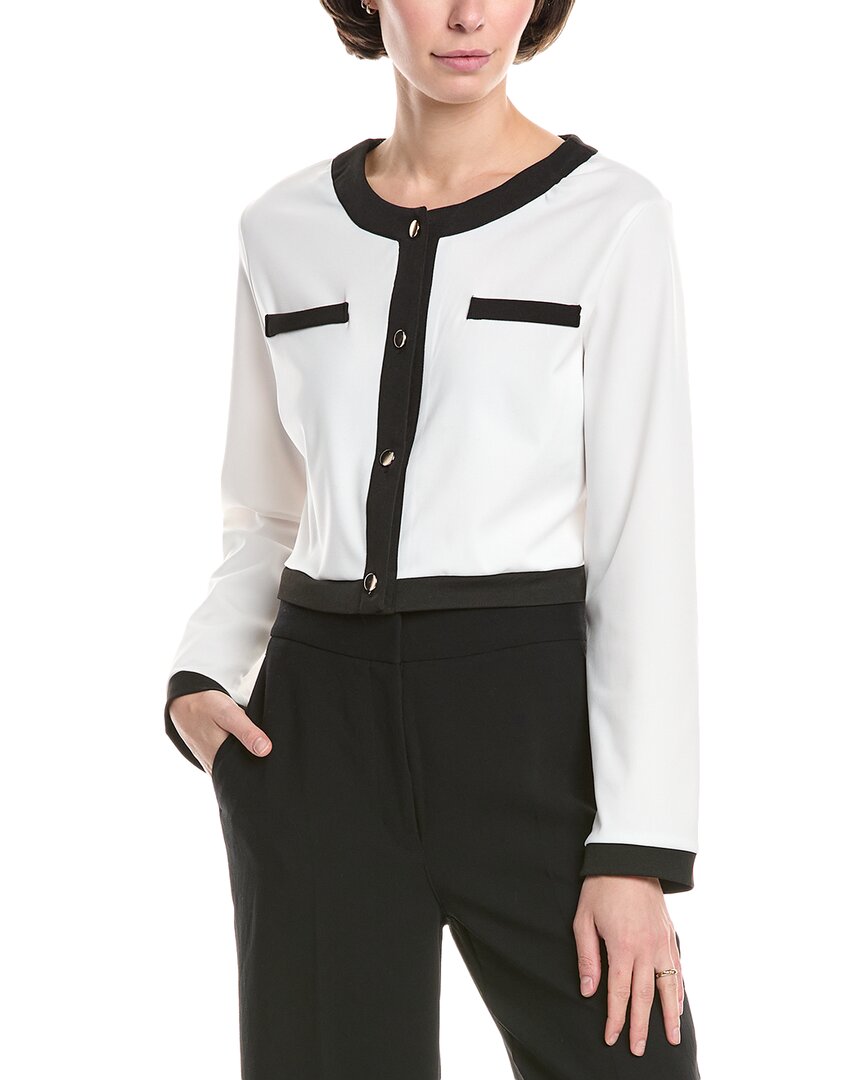 Madison Miles Top White