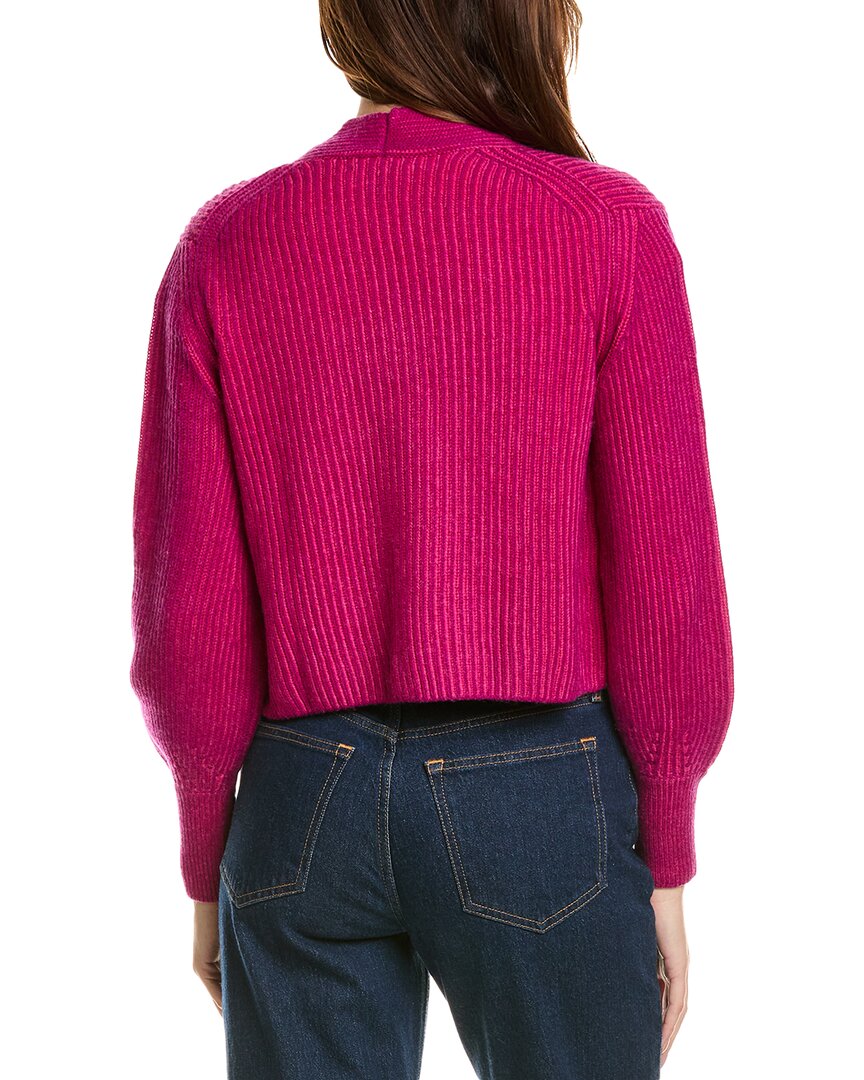 Forte Cashmere Plaited Wool & Cashmere-Blend Cardigan2