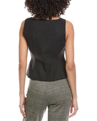 Toccin Georgia Scoop Neck Buttonfront Top