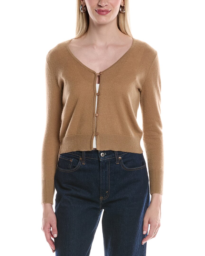 Philosophy V-Neck Cropped Cashmere Cardigan