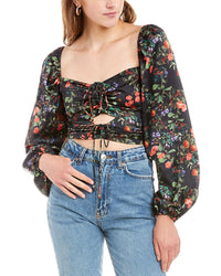 Finderskeepers Top Blue Regular 00 (XXS)