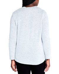 Nic+Zoe Sweet Dreams Convertible Sleeve Shirt2