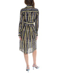 Piazza Sempione Silk Midi Dress