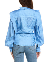 Isabel Marant E'toile Prian Silk-Blend Blouse