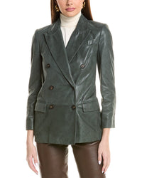 Brunello Cucinelli Suede Blazer