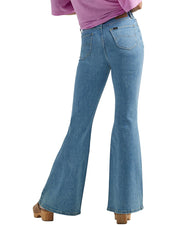 Lee Glacial Pace Dx High Rise Flare Jean Jean