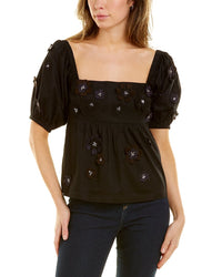 St. Roche Pom Top Black