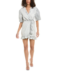 Iro Denim Wrap Dress