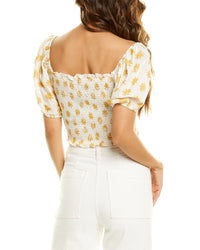 Botanik Studio Smocked Top