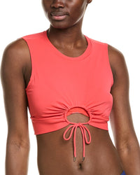Robin Piccone Aubrey Tank Top Pink