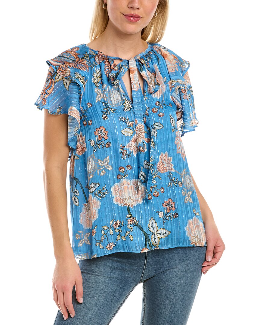 Ramy Brook Sue Top Blue Regular 0 (XS)
