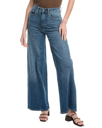 Dl1961 Hepburn Seagate Wide Leg Jean Blue