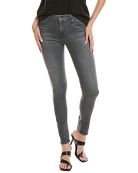 Ag Jeans Farrah Aldgate High-Rise Skinny Jean Grey Multi