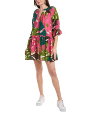 Velvet By Graham & Spencer Tracy Silk-Blend Mini Dress